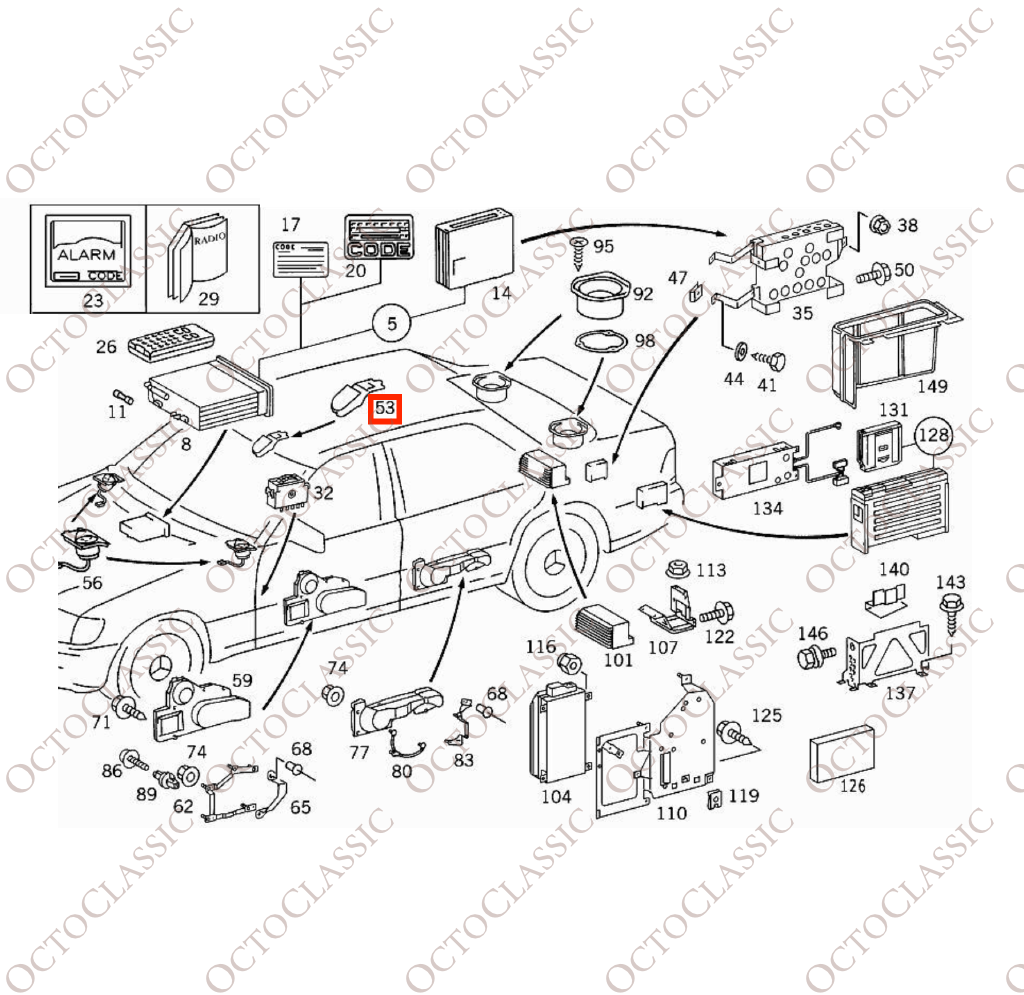 Mercedes W140 Rückspiegel Bose Hochtöner Abdeckung Trim Alle Farben A1408101011 Mercedes W140 Rückspiegel Bose Hochtöner Abdeckung Trim Alle Farben A1408101011