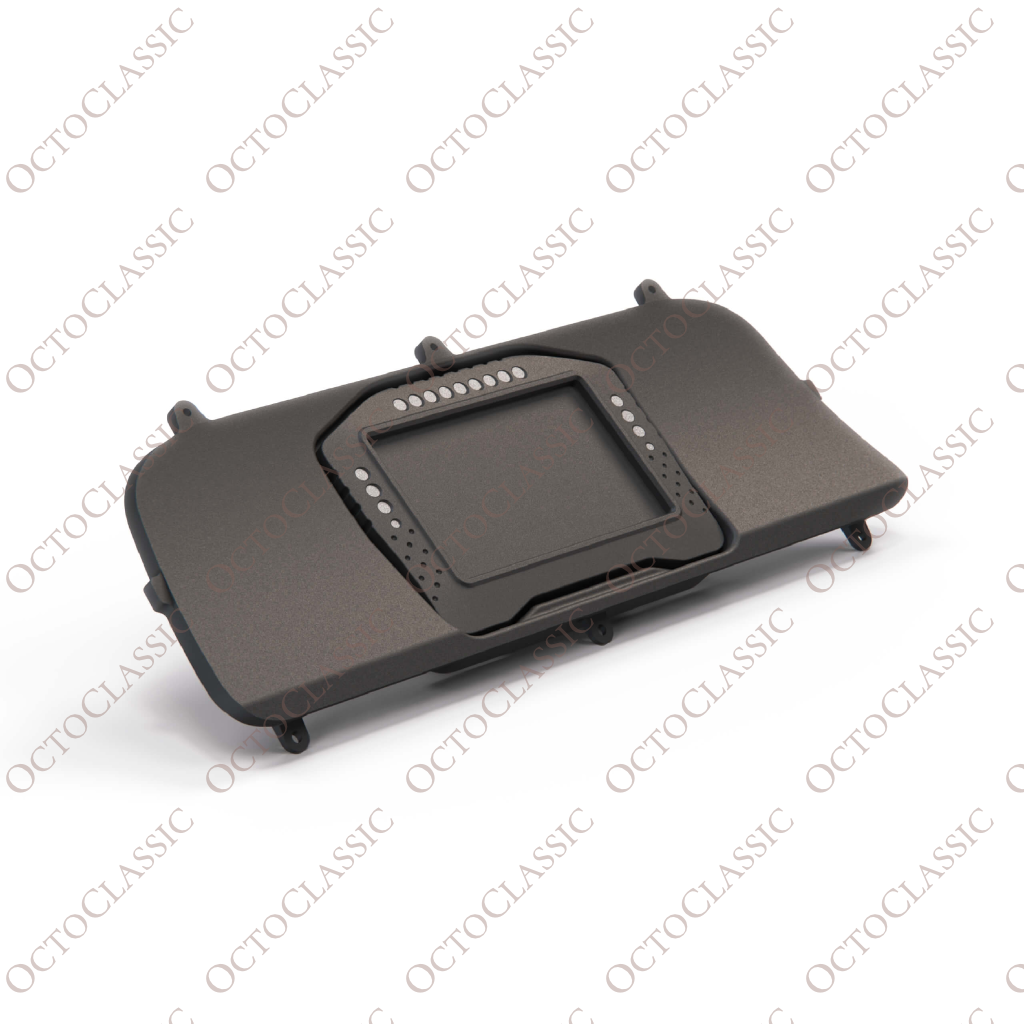 Ford Escort MK2 Instrument Cluster Binnacle Compatible With Ecu Masters ADU5v2 Display Black Ford Escort MK2 Instrument Cluster Binnacle Compatible With Ecu Masters ADU5v2 Display Black