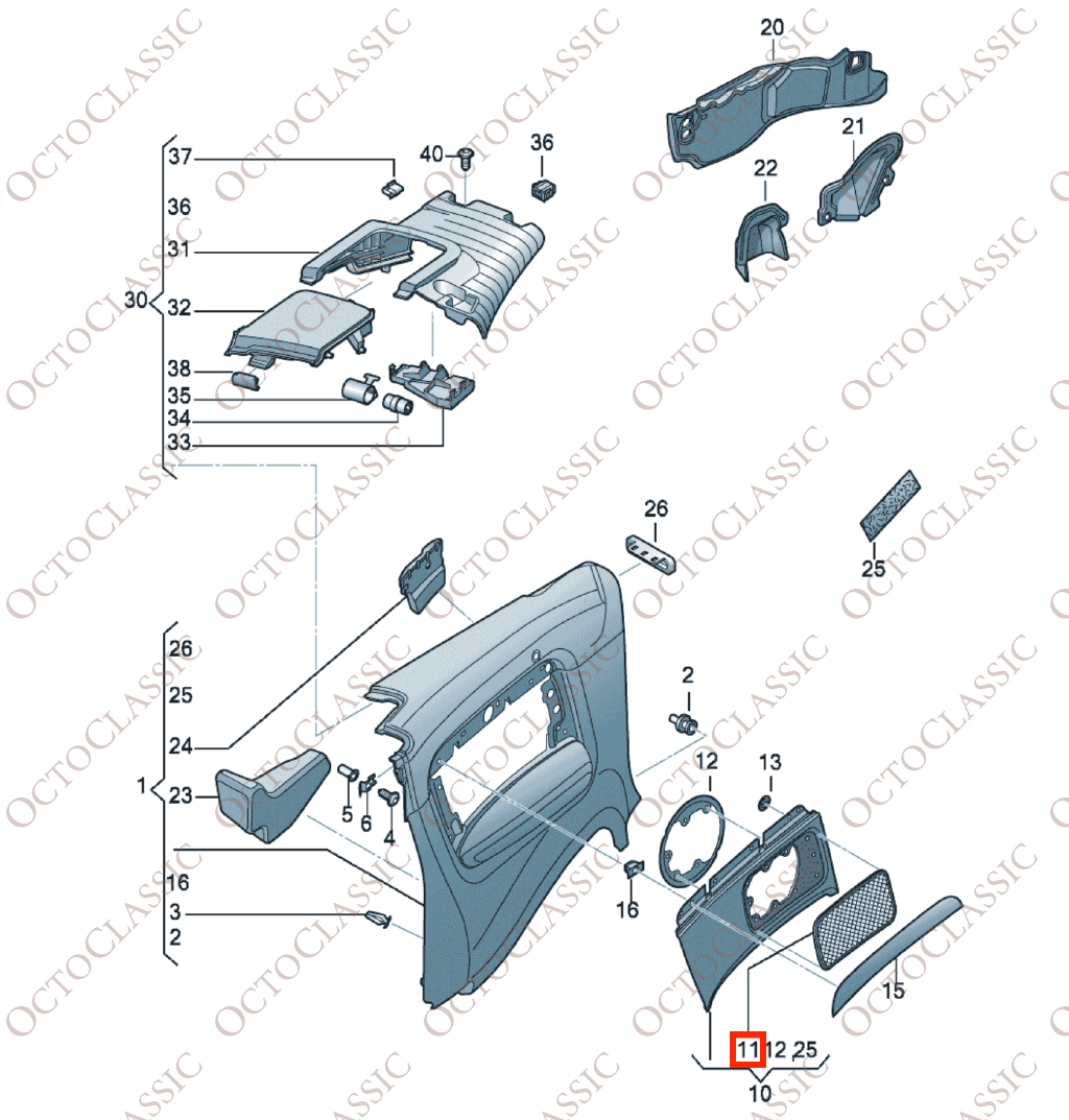 Audi A4 B6 / B7 Convertible Panel Trasero Cubierta de Altavoz Izquierda o Derecha Todos los Colores 8H0035405 / 8H0035406 Audi A4 B6 / B7 Convertible Panel Trasero Cubierta de Altavoz Izquierda o Derecha Todos los Colores 8H0035405 / 8H0035406