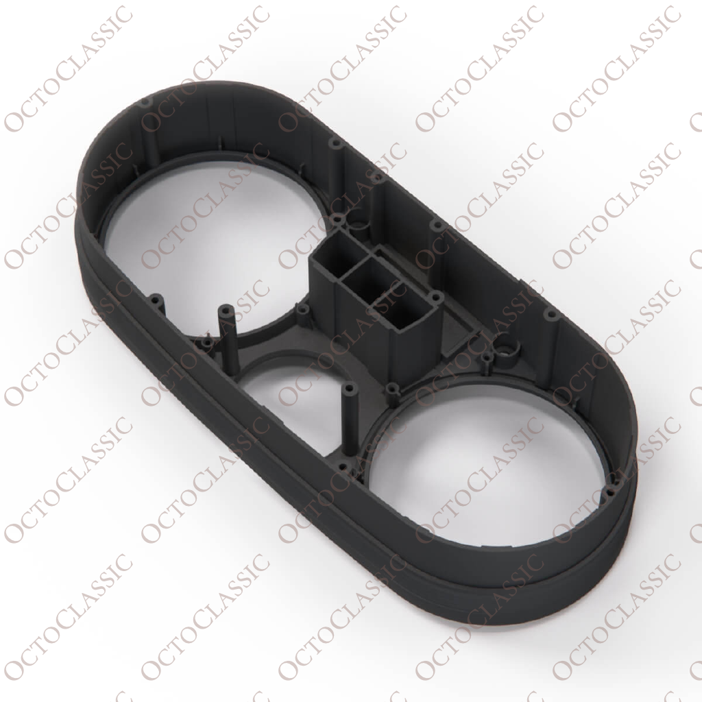 Ramka wskaźnika prędkościomierza Mercedes W114 W115 A1155423801 czarna Ramka wskaźnika prędkościomierza Mercedes W114 W115 A1155423801 czarna