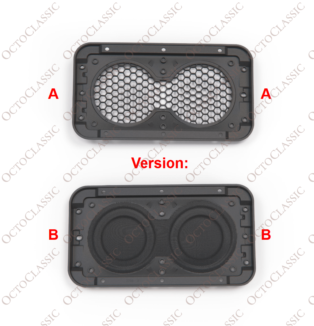 Nissan GT-R R35 Carcasa del altavoz trasero Surround Negro 79923JF24A Nissan GT-R R35 Carcasa del altavoz trasero Surround Negro 79923JF24A