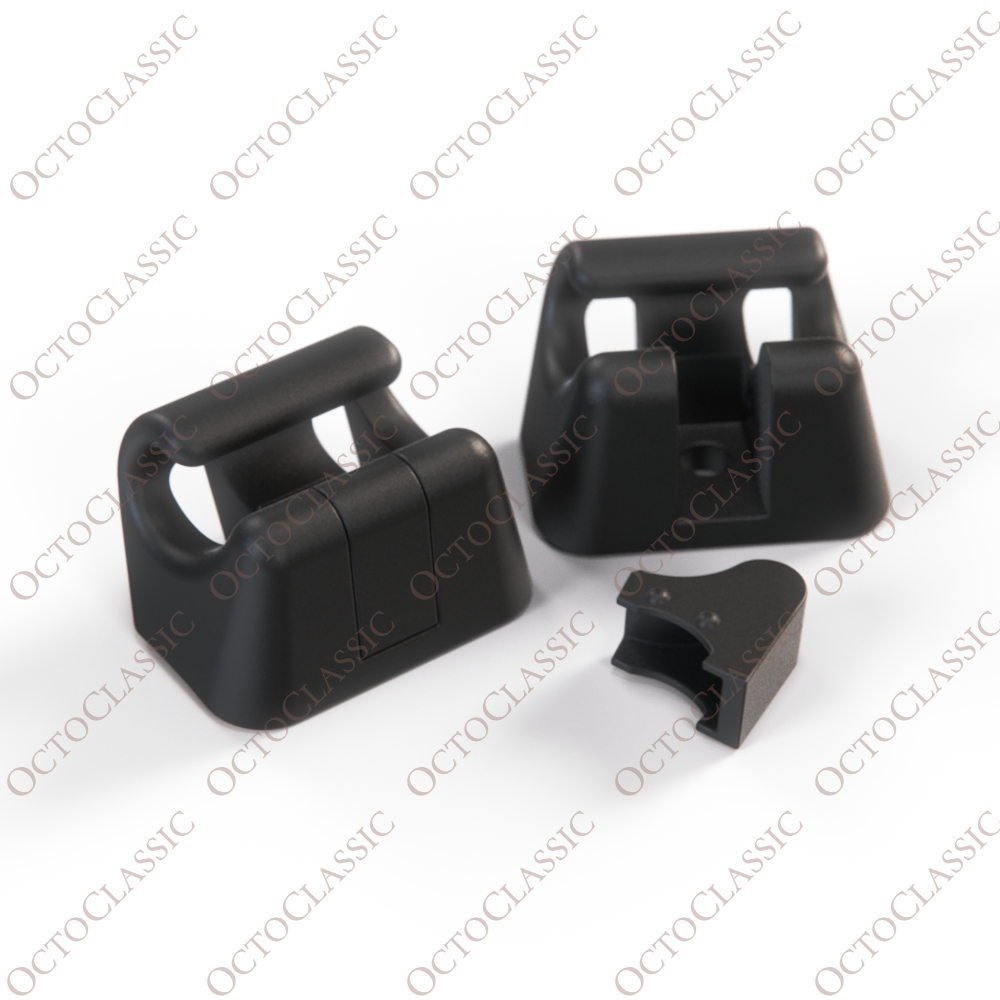 A124 Sun visor trim clip holder complete, Mercedes-benz A124 A124 Sun visor trim clip holder complete, Mercedes-benz A124