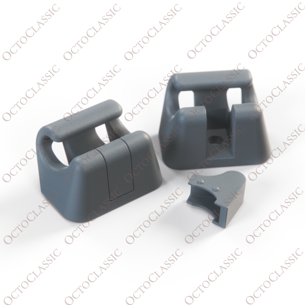 A124 Sun visor trim clip holder complete, Mercedes-benz A124 A124 Sun visor trim clip holder complete, Mercedes-benz A124