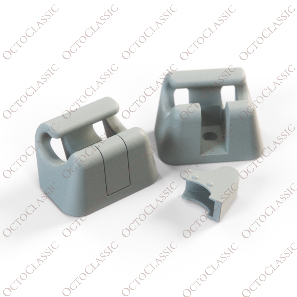 A124 Sun visor trim clip holder complete, Mercedes-benz A124 A124 Sun visor trim clip holder complete, Mercedes-benz A124