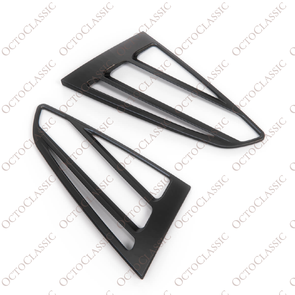 Ford Mustang VI Rear Side Windows Custom Covers 3 Version 6 Exterior Colors Ford Mustang VI Rear Side Windows Custom Covers 3 Version 6 Exterior Colors