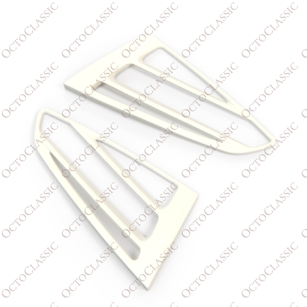 Ford Mustang VI Rear Side Windows Custom Covers 3 Version 6 Exterior Colors Ford Mustang VI Rear Side Windows Custom Covers 3 Version 6 Exterior Colors