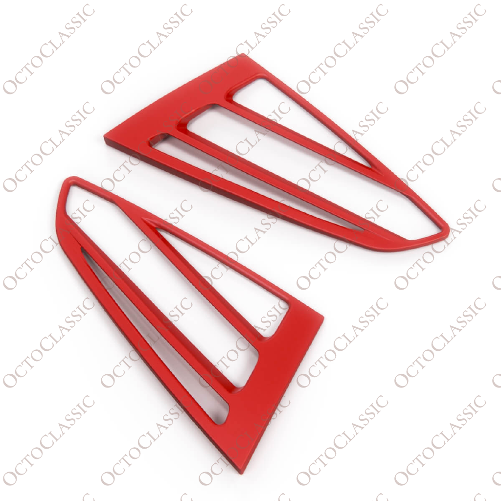 Ford Mustang VI Rear Side Windows Custom Covers 3 Version 6 Exterior Colors Ford Mustang VI Rear Side Windows Custom Covers 3 Version 6 Exterior Colors