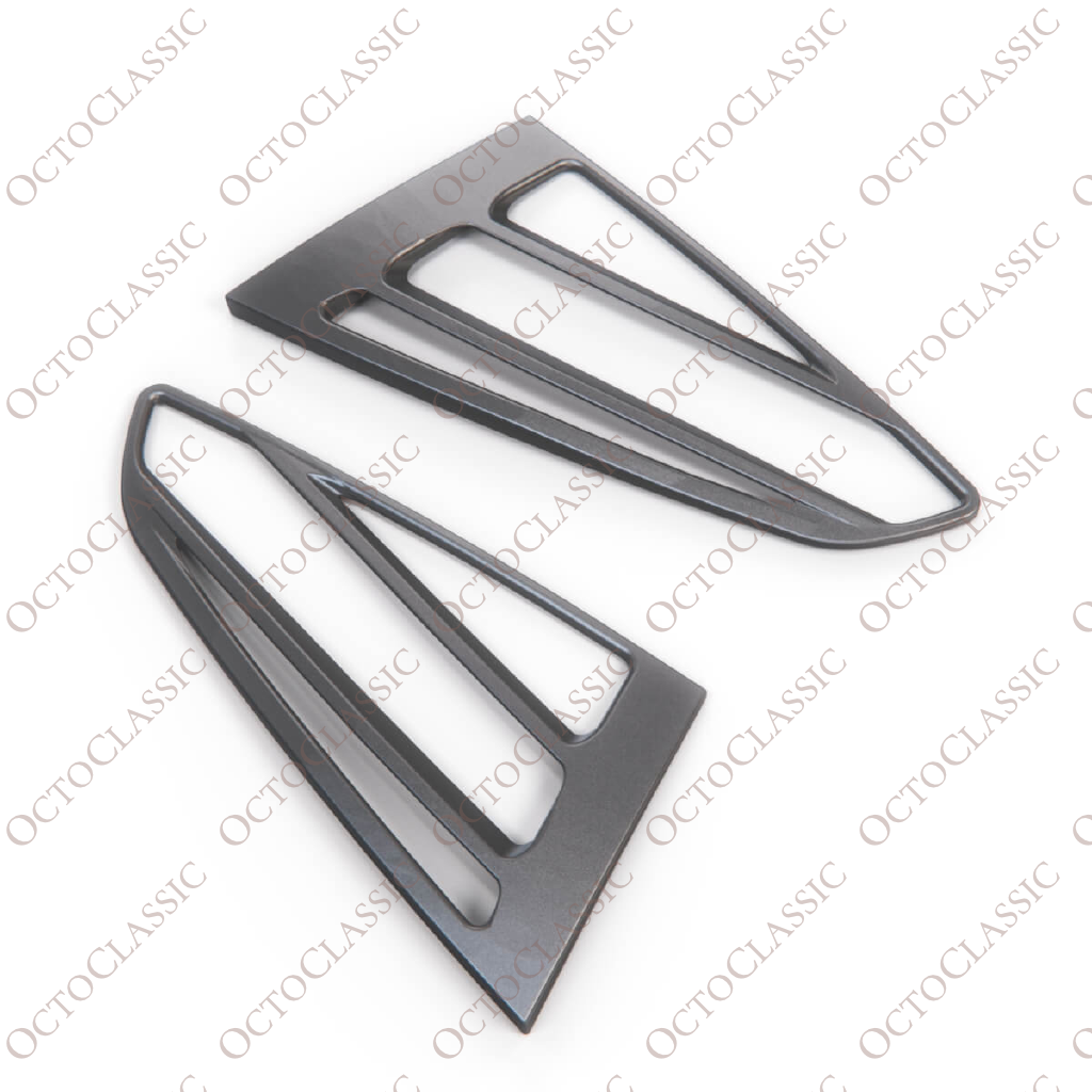 Ford Mustang VI Rear Side Windows Custom Covers 3 Version 6 Exterior Colors Ford Mustang VI Rear Side Windows Custom Covers 3 Version 6 Exterior Colors