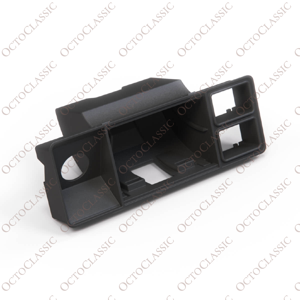 Lancia Beta Montecarlo / Scorpion Consola Central Cenicero Marco Encendedor Negro / Gris 82326592 Lancia Beta Montecarlo / Scorpion Consola Central Cenicero Marco Encendedor Negro / Gris 82326592