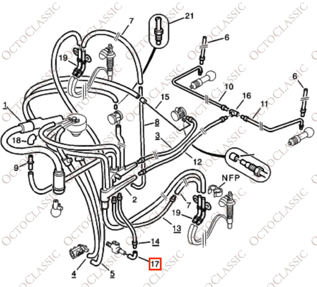 Citroën Xantia Phase II LHM Hydraulic System Fluid 3mm 90° Elbow Connector Black 5280P5 Citroën Xantia Phase II LHM Hydraulic System Fluid 3mm 90° Elbow Connector Black 5280P5