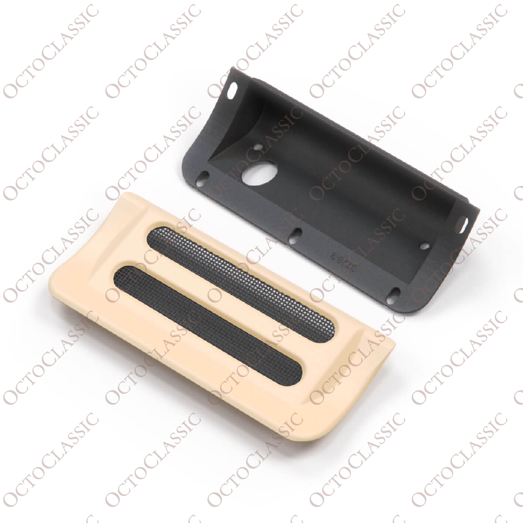 BMW E30 Baur Parcel Shelf Rear Heater Fan Cover Set All Colors 51460006408 + 51460006405 BMW E30 Baur Parcel Shelf Rear Heater Fan Cover Set All Colors 51460006408 + 51460006405