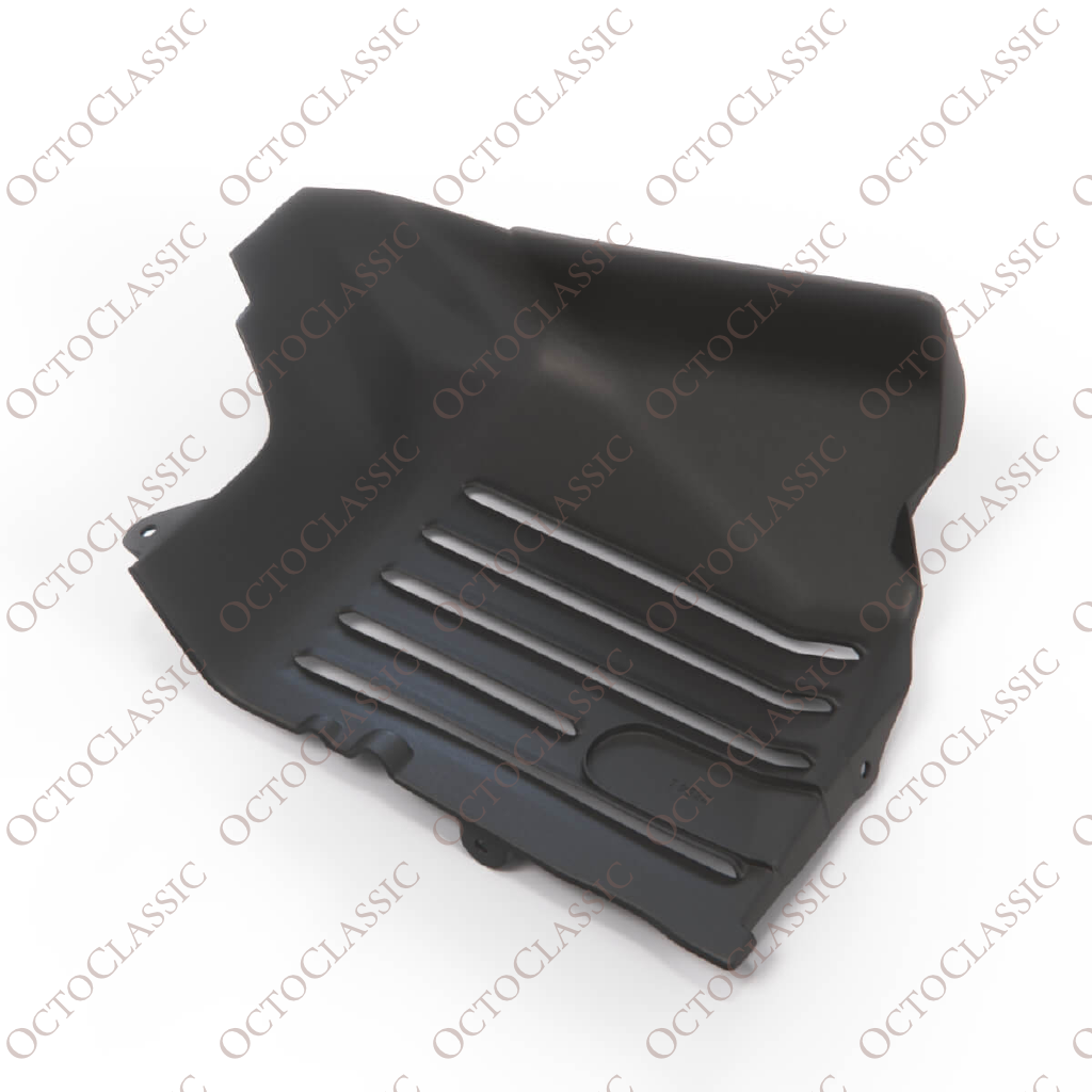 Mercedes W126 Oil Cooler Shield Fender Cover Left Or Right Black A1268840735 / A1268840835 Mercedes W126 Oil Cooler Shield Fender Cover Left Or Right Black A1268840735 / A1268840835