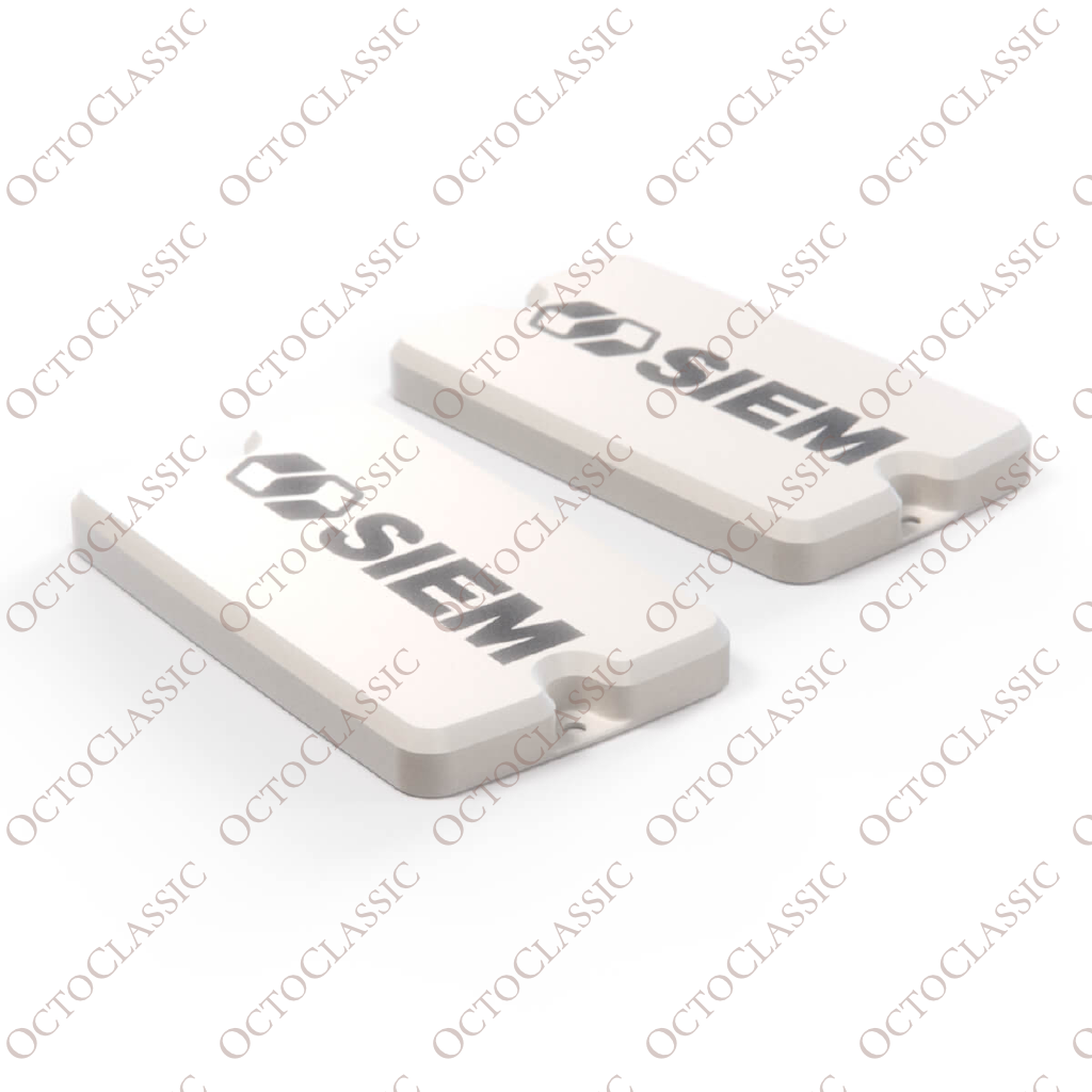 Alfa Romeo 33 GTV Sprint Fiat Croma Peugeot 205 SIEM 7692 Fog Light Covers Pair White And Black Alfa Romeo 33 GTV Sprint Fiat Croma Peugeot 205 SIEM 7692 Fog Light Covers Pair White And Black