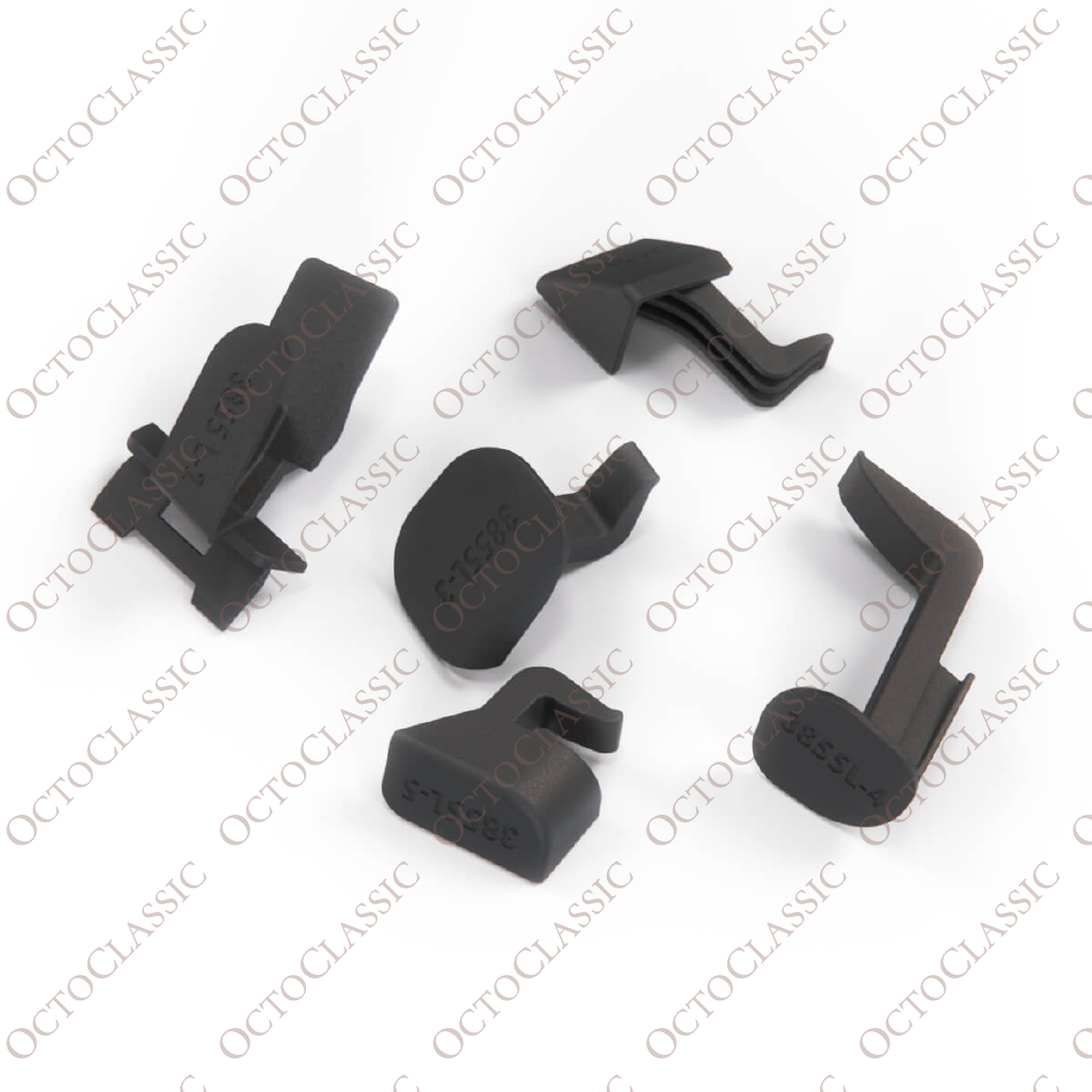 Mercedes W124 Panel de Puerta Delantera Portamapas Bolsillo Kit de Reparación Ganchos Negro Mercedes W124 Panel de Puerta Delantera Portamapas Bolsillo Kit de Reparación Ganchos Negro
