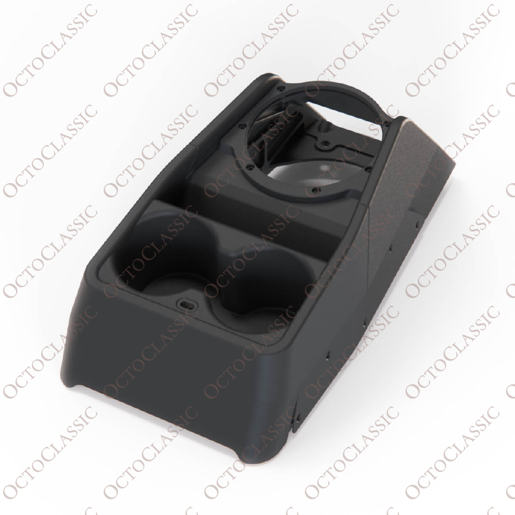 Ford Escort MK1 Custom Modular Centre Console Black Ford Escort MK1 Custom Modular Centre Console Black