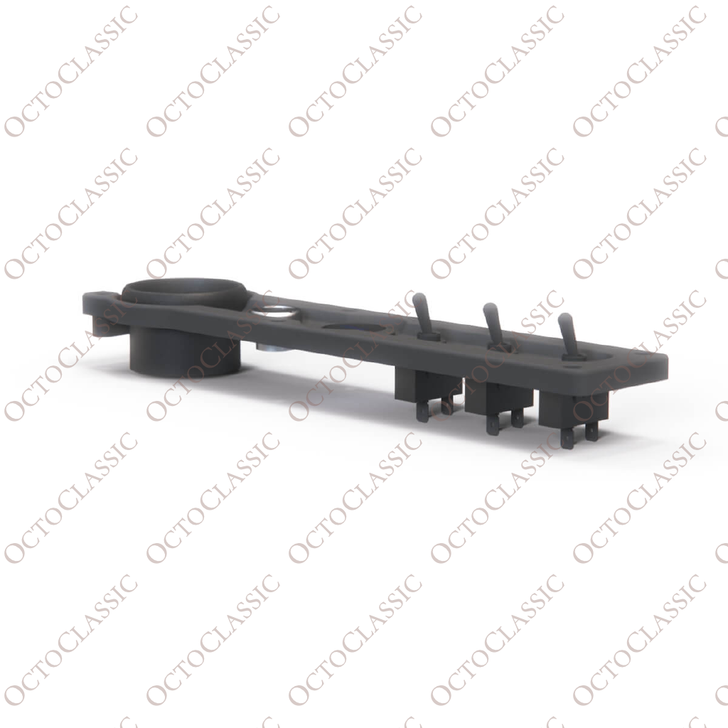 Ford Escort MK1 MK2 Center Console Switch Panel Custom Fit Black Ford Escort MK1 MK2 Center Console Switch Panel Custom Fit Black