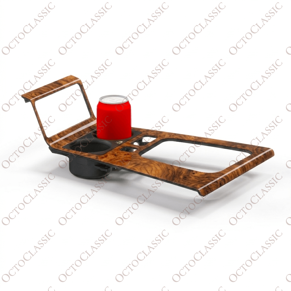 BMW E38 Inserto console centrale portabicchieri con porta USB nero 51168158987 BMW E38 Inserto console centrale portabicchieri con porta USB nero 51168158987