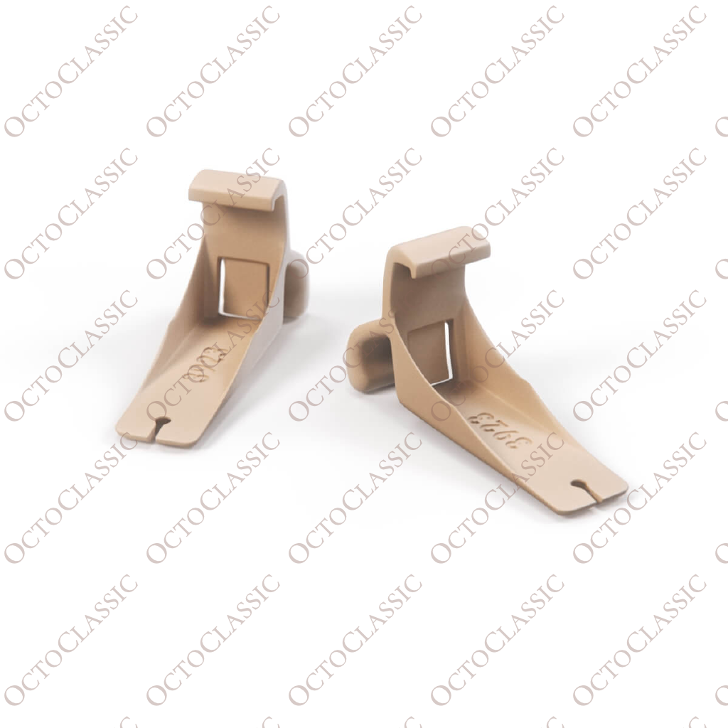 Mercedes W124 Crochets pour pare-soleil de lunette arrière Lot de 2 Toutes Couleurs Mercedes W124 Crochets pour pare-soleil de lunette arrière Lot de 2 Toutes Couleurs