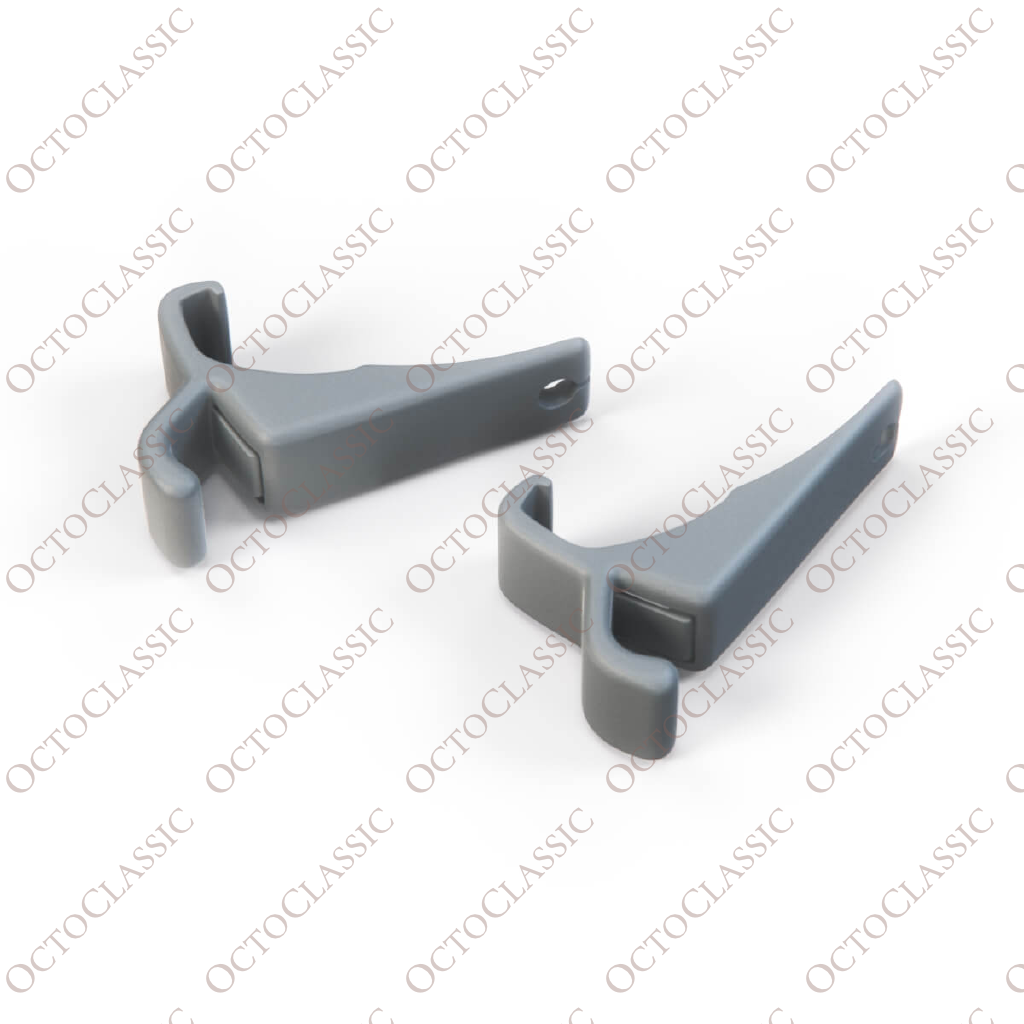 Mercedes W124 Crochets pour pare-soleil de lunette arrière Lot de 2 Toutes Couleurs Mercedes W124 Crochets pour pare-soleil de lunette arrière Lot de 2 Toutes Couleurs