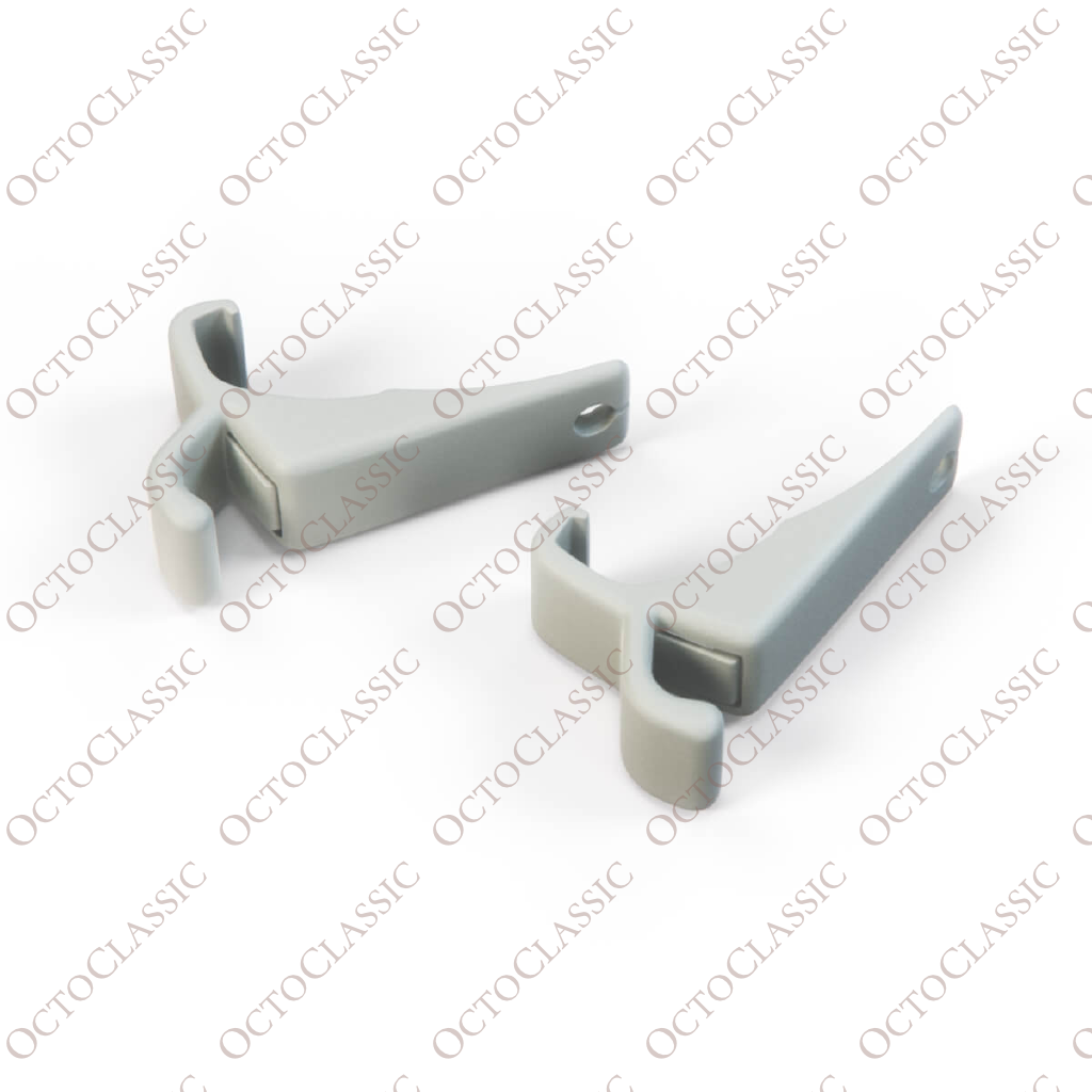 Mercedes W124 Crochets pour pare-soleil de lunette arrière Lot de 2 Toutes Couleurs Mercedes W124 Crochets pour pare-soleil de lunette arrière Lot de 2 Toutes Couleurs