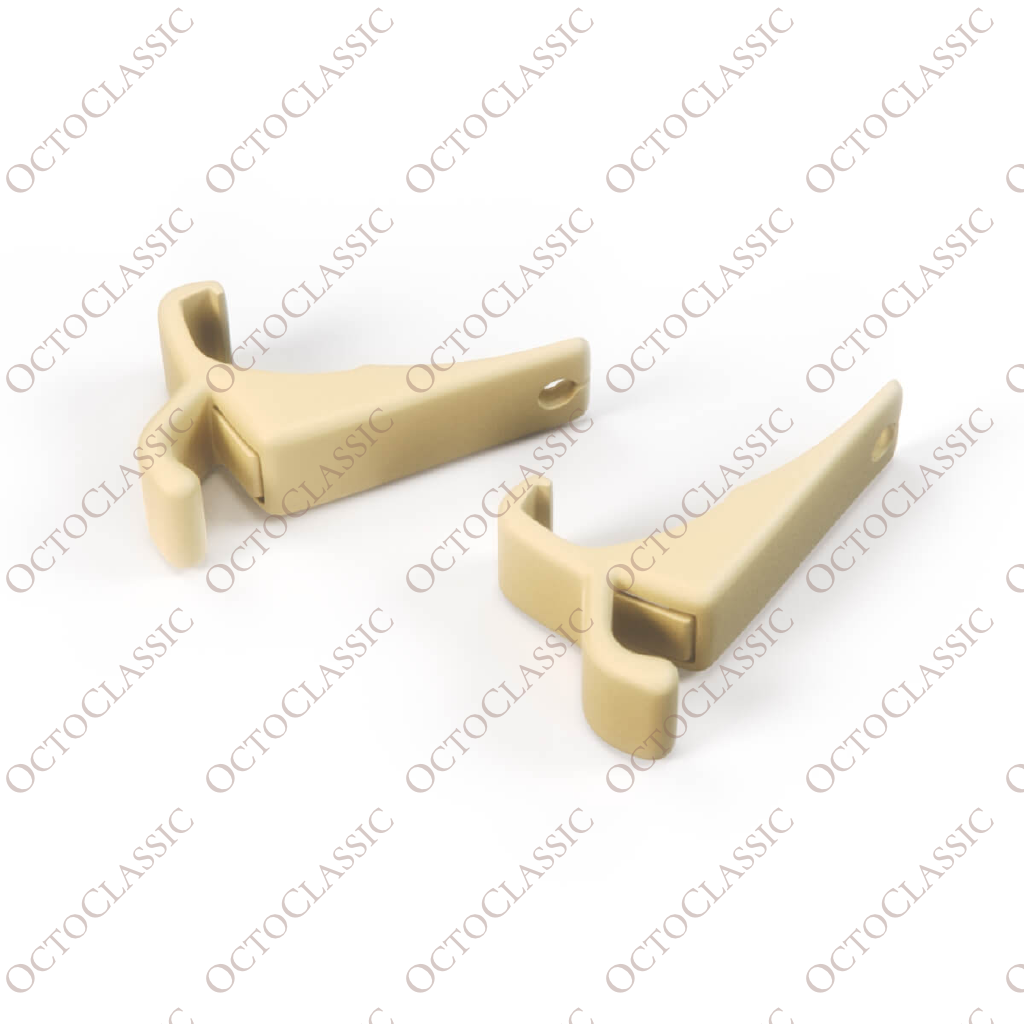 Mercedes W124 Crochets pour pare-soleil de lunette arrière Lot de 2 Toutes Couleurs Mercedes W124 Crochets pour pare-soleil de lunette arrière Lot de 2 Toutes Couleurs