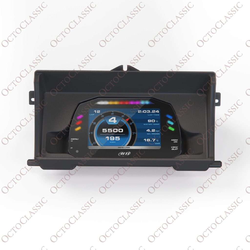 VW Golf MK2 Binnacle Panel Fit For AIM MXS Display Black VW Golf MK2 Binnacle Panel Fit For AIM MXS Display Black