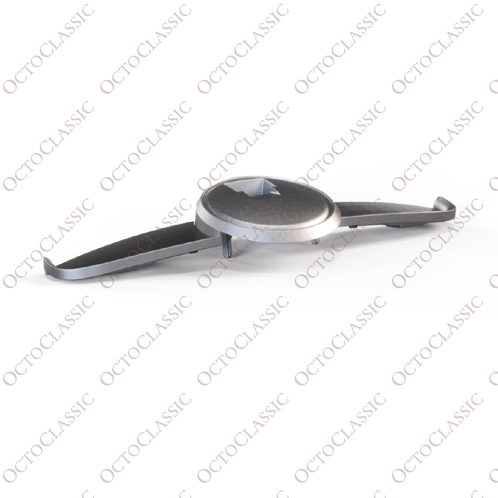 Alfa Romeo Brera / 939 Spider: emblema y moldura cromada de la parrilla del capó delantero 156067471 / 6000630115 Alfa Romeo Brera / 939 Spider: emblema y moldura cromada de la parrilla del capó delantero 156067471 / 6000630115