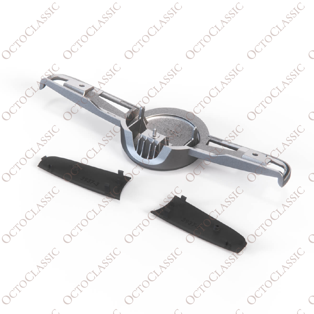 Alfa Romeo Brera / 939 Spider: emblema y moldura cromada de la parrilla del capó delantero 156067471 / 6000630115 Alfa Romeo Brera / 939 Spider: emblema y moldura cromada de la parrilla del capó delantero 156067471 / 6000630115