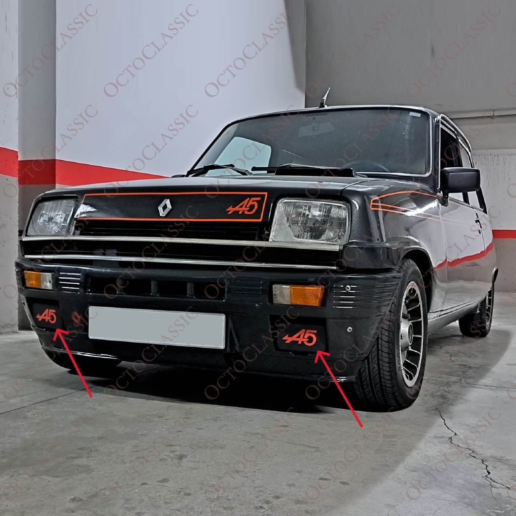 Renault R5 CIBIE Iode 35 Fog Light Covers Turbo Or Alpine Set Of 2 Renault R5 CIBIE Iode 35 Fog Light Covers Turbo Or Alpine Set Of 2