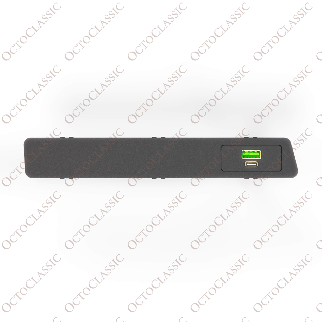 Cache pour commutateur de la console centrale BMW E31 avec port de recharge USB, noir Cache pour commutateur de la console centrale BMW E31 avec port de recharge USB, noir