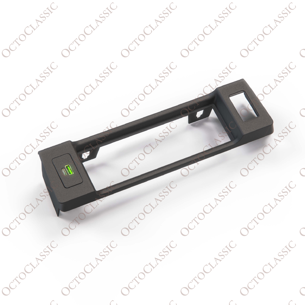 BMW E28 Center Console Switch Blank With USB Charger BMW E28 Center Console Switch Blank With USB Charger