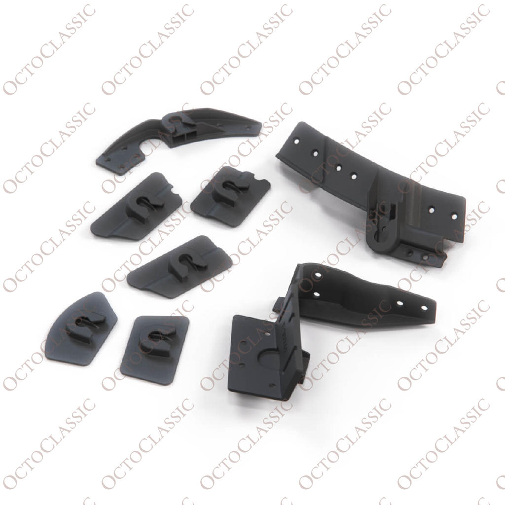 Kit de reparación de clips para los paneles de las puertas delanteras del Mercedes W210, negro Kit de reparación de clips para los paneles de las puertas delanteras del Mercedes W210, negro