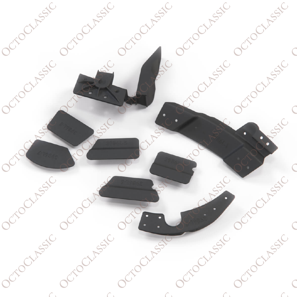 Kit de reparación de clips para los paneles de las puertas delanteras del Mercedes W210, negro Kit de reparación de clips para los paneles de las puertas delanteras del Mercedes W210, negro