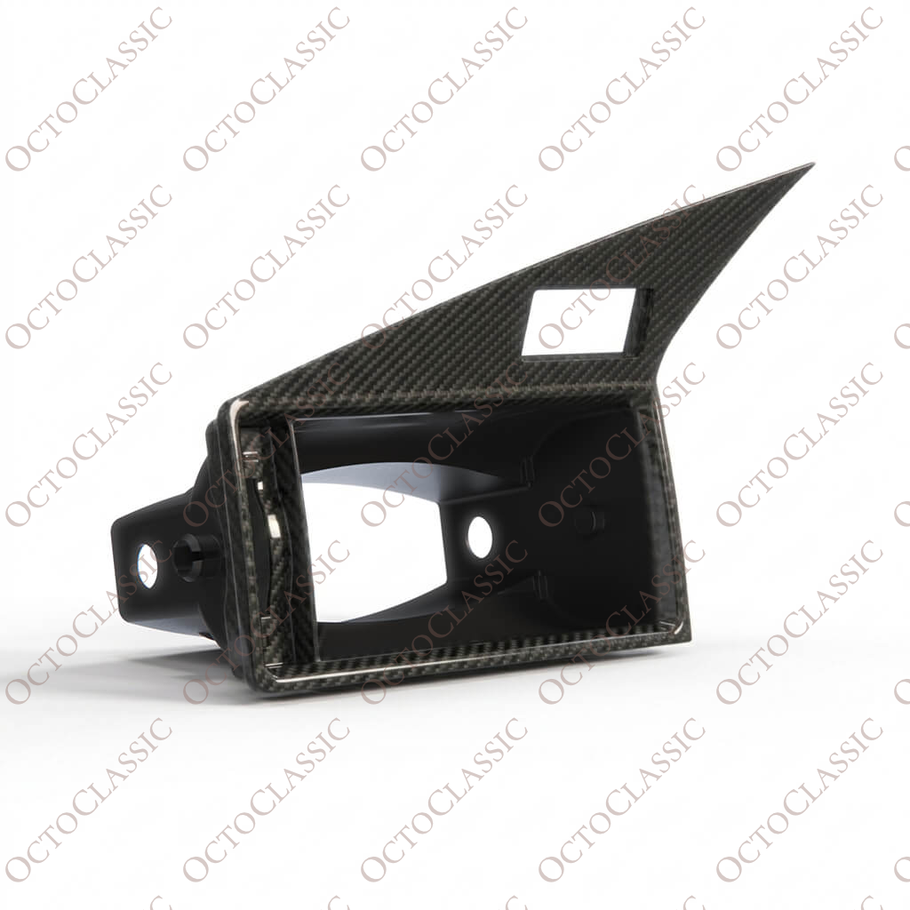 Boîtier de grille d’aération côté conducteur en fibre de carbone pour Mercedes W201, 2 versions (conduite à gauche ou à droite) : A2018301154 / A2018300374 Boîtier de grille d’aération côté conducteur en fibre de carbone pour Mercedes W201, 2 versions (conduite à gauche ou à droite) : A2018301154 / A2018300374