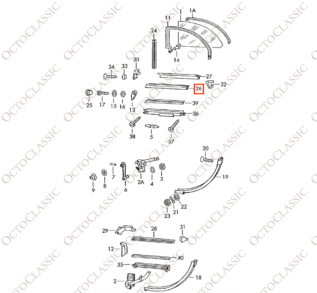 Garniture de vitre arrière latérale avec joint pour Volkswagen Beetle Cabrio, gauche ou droite 151 847 345B / 151 847 346B Garniture de vitre arrière latérale avec joint pour Volkswagen Beetle Cabrio, gauche ou droite 151 847 345B / 151 847 346B
