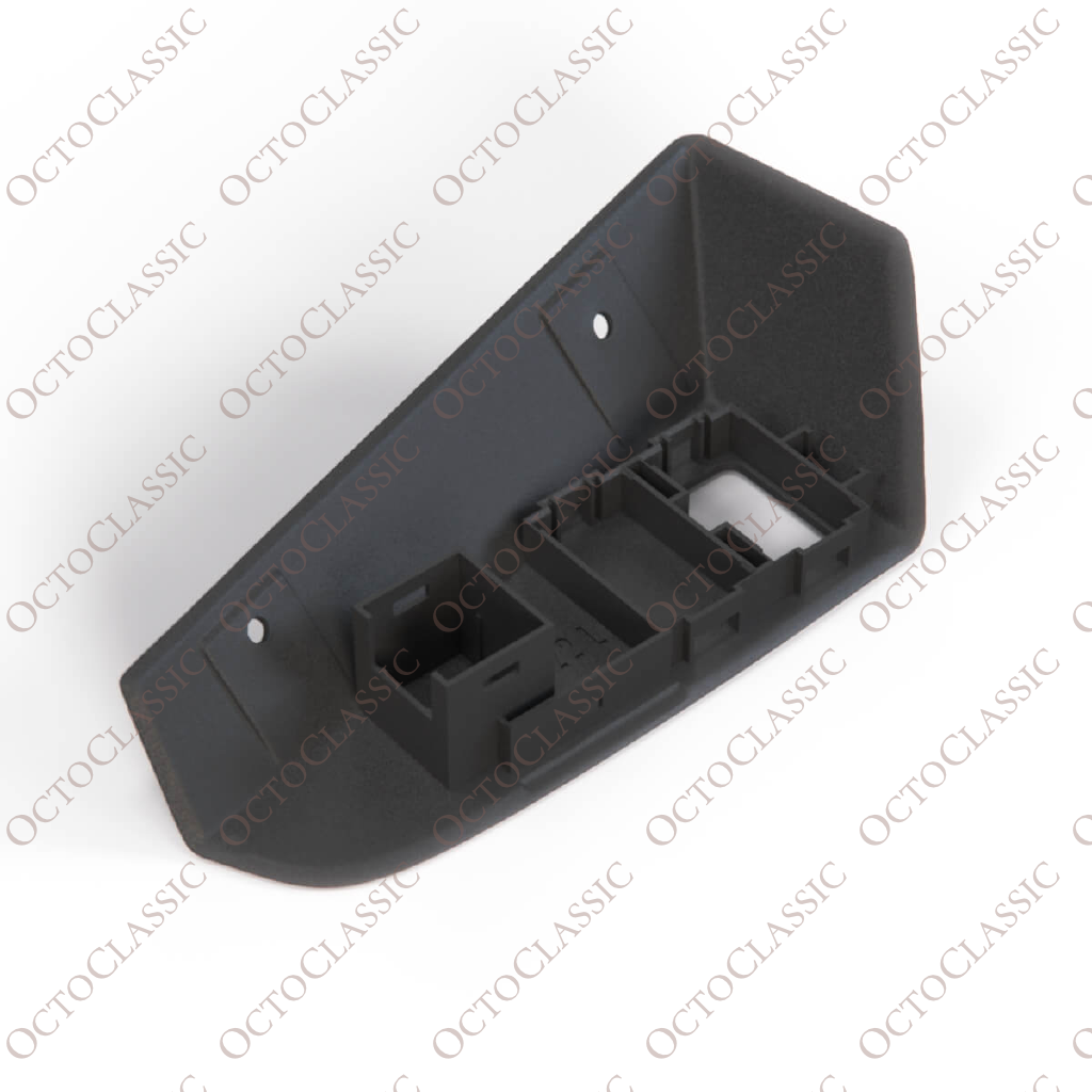 Porsche 944 / 968 Alloggiamento pulsante comando finestrino pannello porta, sinistro o destro, guida a destra, nero 94455527100 / 94455527201 Porsche 944 / 968 Alloggiamento pulsante comando finestrino pannello porta, sinistro o destro, guida a destra, nero 94455527100 / 94455527201