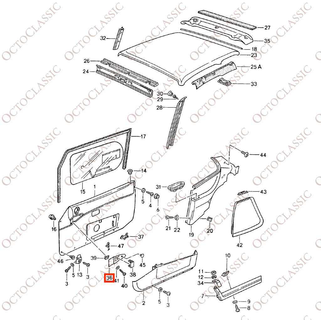 Porsche 944 / 968 Alloggiamento pulsante comando finestrino pannello porta, sinistro o destro, guida a destra, nero 94455527100 / 94455527201 Porsche 944 / 968 Alloggiamento pulsante comando finestrino pannello porta, sinistro o destro, guida a destra, nero 94455527100 / 94455527201