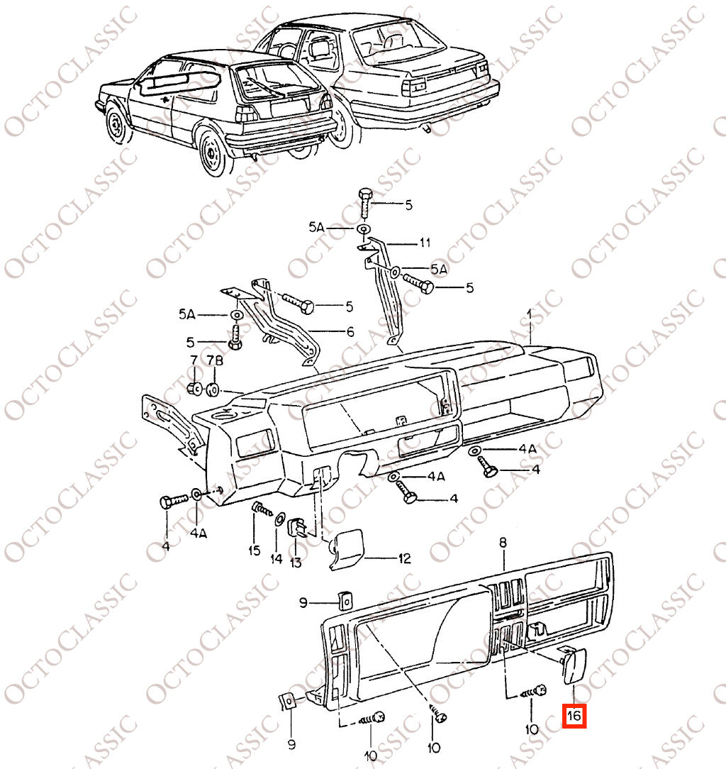 Volkswagen Golf / Jetta Mk2: Botón de repuesto para la consola central con cargador USB, negro, 191957087 Volkswagen Golf / Jetta Mk2: Botón de repuesto para la consola central con cargador USB, negro, 191957087