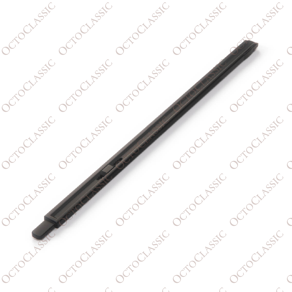 Mercedes C124 / A124: asta di guida della cintura di sicurezza, nera, A1248600057 + A1248680176 Mercedes C124 / A124: asta di guida della cintura di sicurezza, nera, A1248600057 + A1248680176