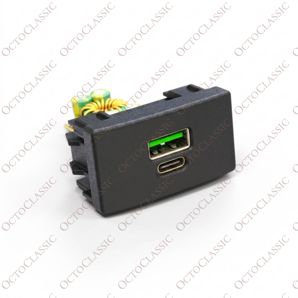 Audi A8 / S8 D2 : cache pour bouton de la console centrale avec chargeur USB, noir, 4D0941515B Audi A8 / S8 D2 : cache pour bouton de la console centrale avec chargeur USB, noir, 4D0941515B