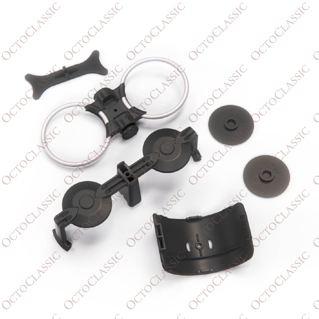 Audi TT 8N Center Console Double Cup Holder Black / Silver 8N0863274 + 8N0862531 Audi TT 8N Center Console Double Cup Holder Black / Silver 8N0863274 + 8N0862531