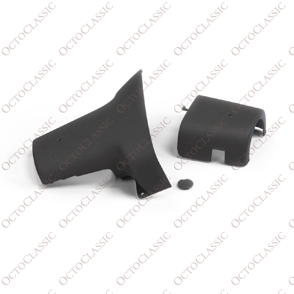 Copri piantone dello sterzo Ford Escort Mk2, guida a sinistra o a destra, nero, 75AB-3530-ABD + 75AB-3533-ABW Copri piantone dello sterzo Ford Escort Mk2, guida a sinistra o a destra, nero, 75AB-3530-ABD + 75AB-3533-ABW
