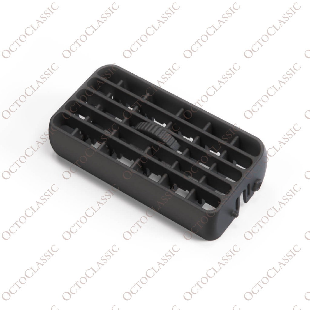 Lancia Delta HF Integrale Evo : garniture de grille d’aération du tableau de bord, noire 176268880 Lancia Delta HF Integrale Evo : garniture de grille d’aération du tableau de bord, noire 176268880