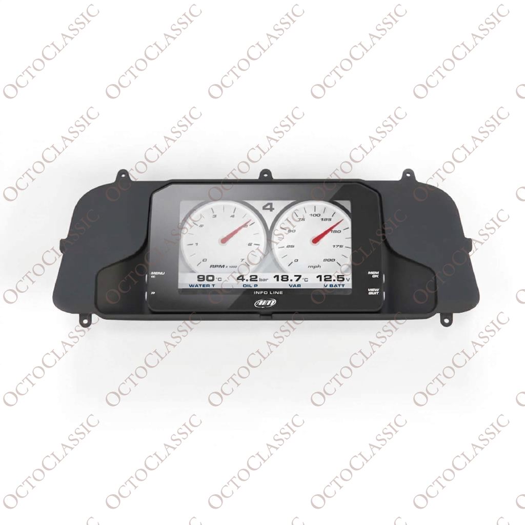 Ford Escort MK2 Binnacle AIM MXP Strada Bracket Black Ford Escort MK2 Binnacle AIM MXP Strada Bracket Black