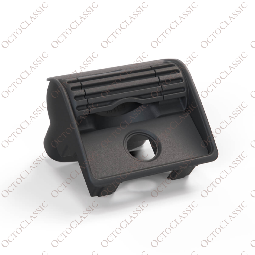 Audi 100 / A6 / S4 / S6 C4 Mittelkonsole hinten – Funktionslüftungsblende mit beweglichem Getränkehalter, schwarz 4A0819203 Audi 100 / A6 / S4 / S6 C4 Mittelkonsole hinten – Funktionslüftungsblende mit beweglichem Getränkehalter, schwarz 4A0819203