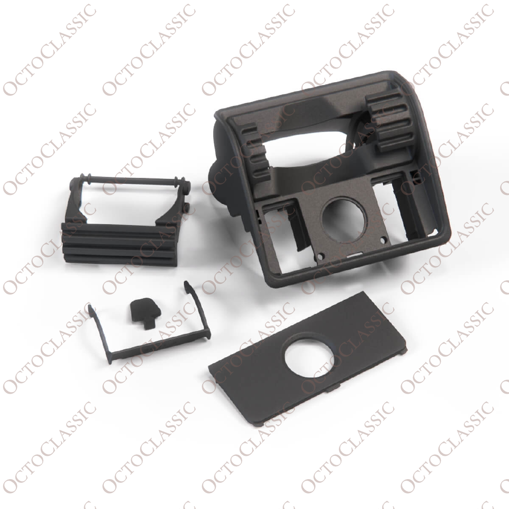 Audi 100 / A6 / S4 / S6 C4 Mittelkonsole hinten – Funktionslüftungsblende mit beweglichem Getränkehalter, schwarz 4A0819203 Audi 100 / A6 / S4 / S6 C4 Mittelkonsole hinten – Funktionslüftungsblende mit beweglichem Getränkehalter, schwarz 4A0819203