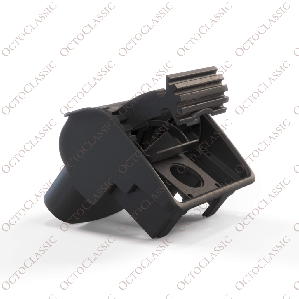 Audi 100 / A6 / S4 / S6 C4 Mittelkonsole hinten – Funktionslüftungsblende mit beweglichem Getränkehalter, schwarz 4A0819203 Audi 100 / A6 / S4 / S6 C4 Mittelkonsole hinten – Funktionslüftungsblende mit beweglichem Getränkehalter, schwarz 4A0819203
