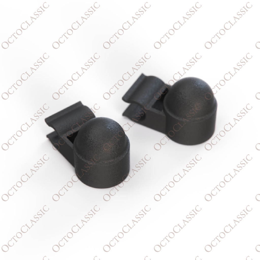 Audi V8 D11 / 100 / S4 / A6 / S6 C4 / A8 / S8 D2 4.2 Engine Knock Sensor Cable Holder Set Of 2 Black 077971845B Audi V8 D11 / 100 / S4 / A6 / S6 C4 / A8 / S8 D2 4.2 Engine Knock Sensor Cable Holder Set Of 2 Black 077971845B