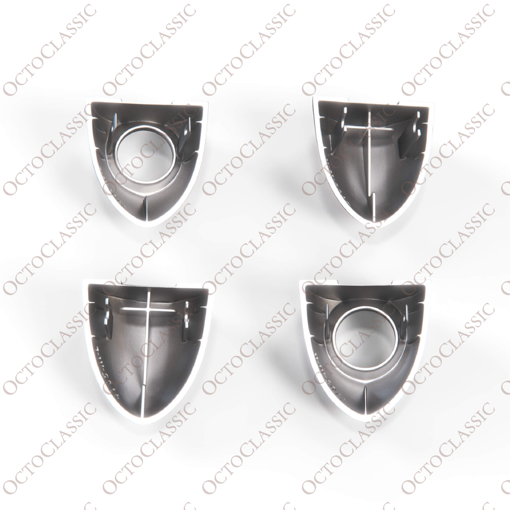 Alfa Romeo MiTo Door Lock Cap Left Or Right / LHD Or RHD Chrome 156084183 / 156084182 Alfa Romeo MiTo Door Lock Cap Left Or Right / LHD Or RHD Chrome 156084183 / 156084182