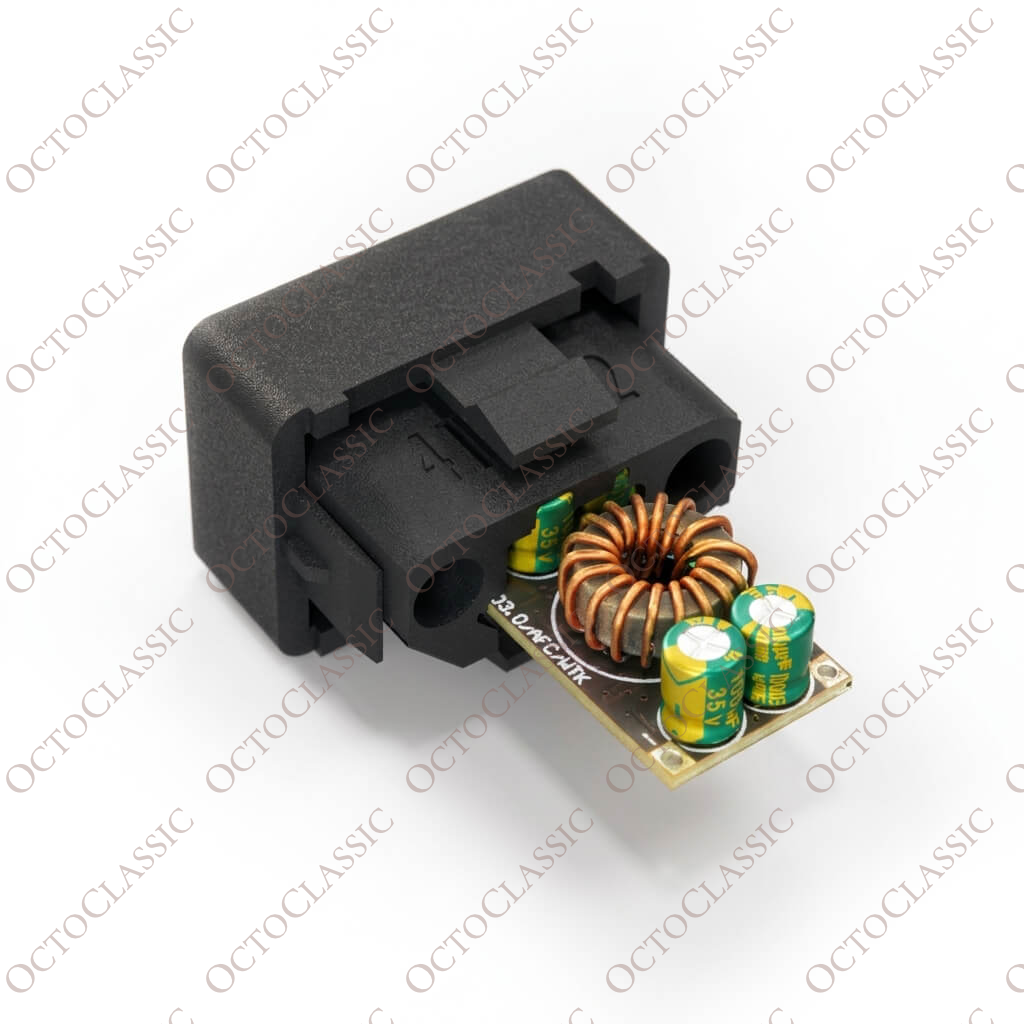 Botón ciego para el aire acondicionado del Ford / Mercury Capri Mk3 descapotable con cargador USB, color negro Botón ciego para el aire acondicionado del Ford / Mercury Capri Mk3 descapotable con cargador USB, color negro